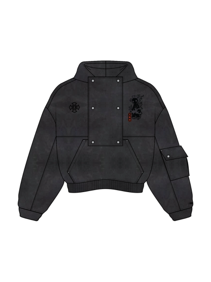 Flame Hoodie-Coordom