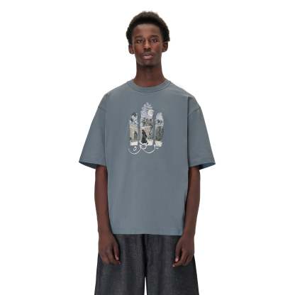  T Shirt blue-Coordom