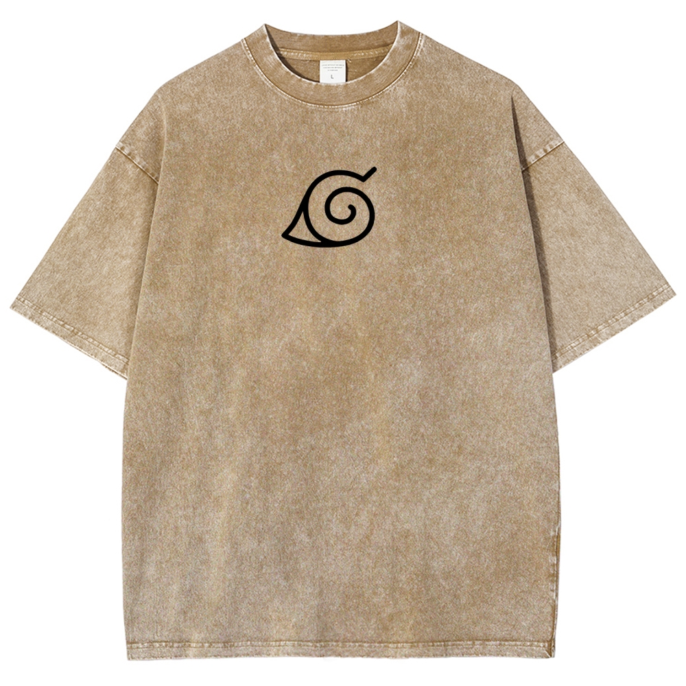 Naruto Unisex Fit Washed T-Shirt 2602007501-Coordom
