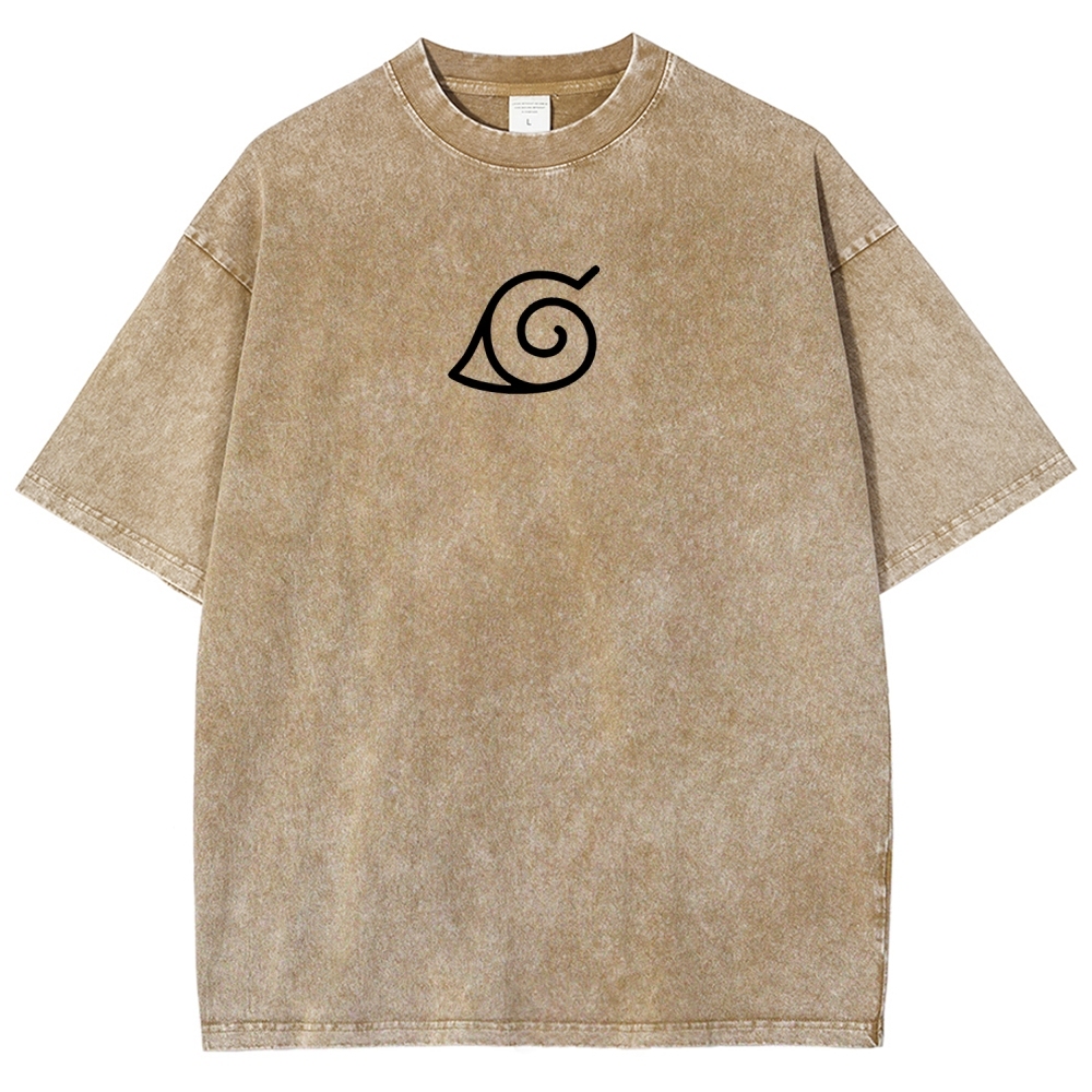Naruto Unisex Fit Washed T-Shirt 2602007501-Coordom
