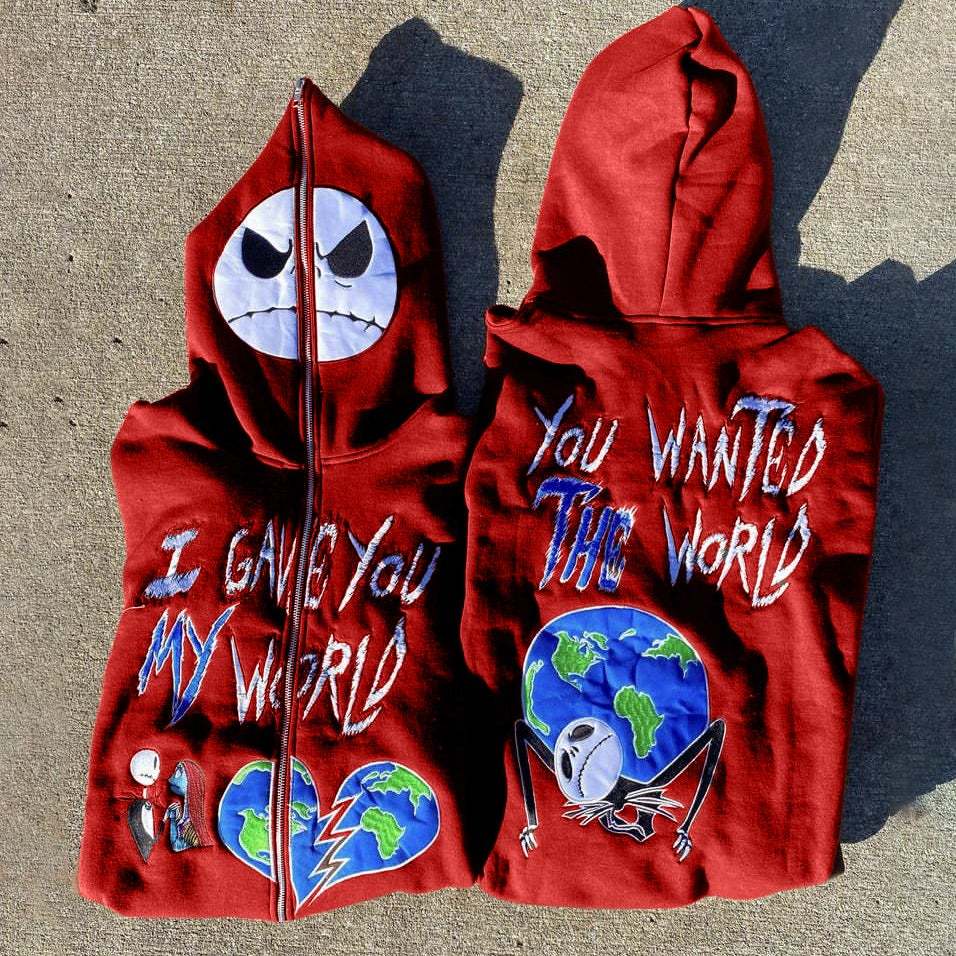 Fashion street style men's printed sweatshirt-Coordom