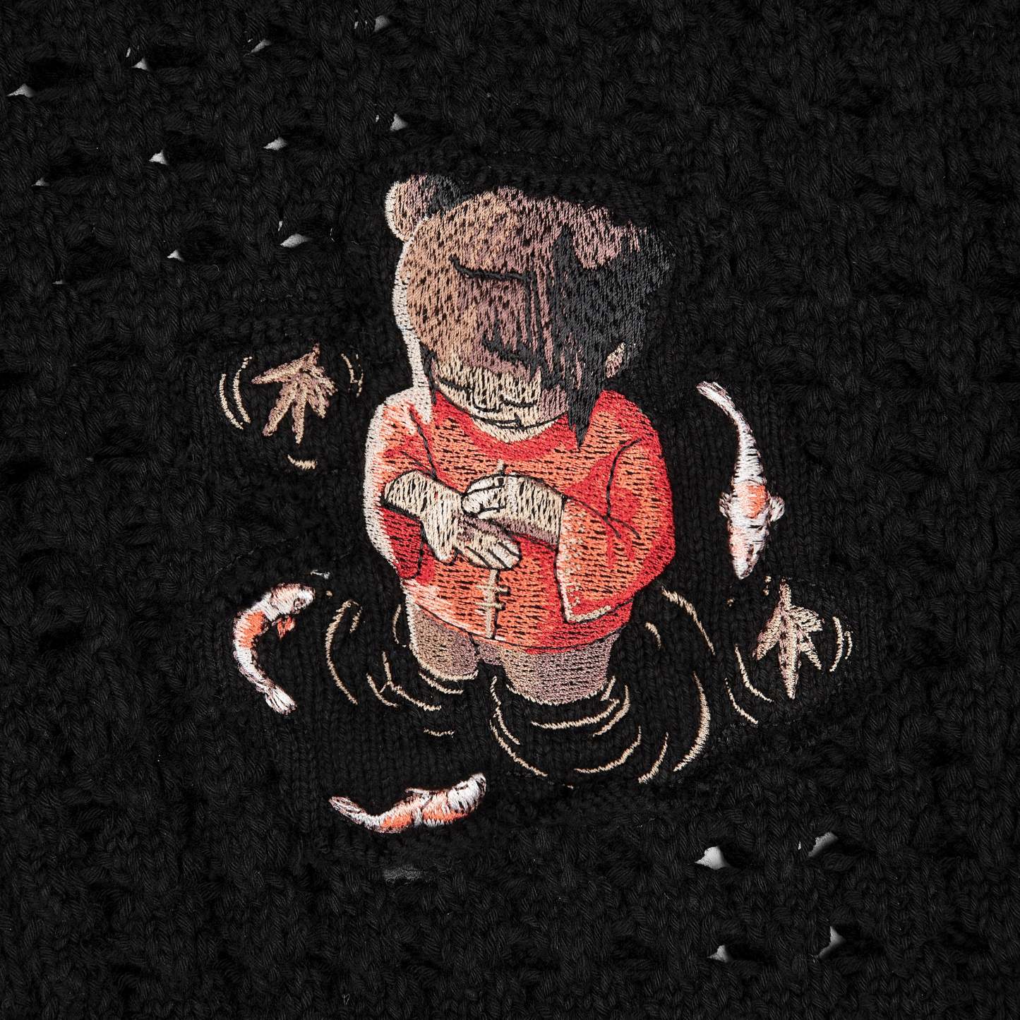 "koi fish v2" zip Knit-Coordom
