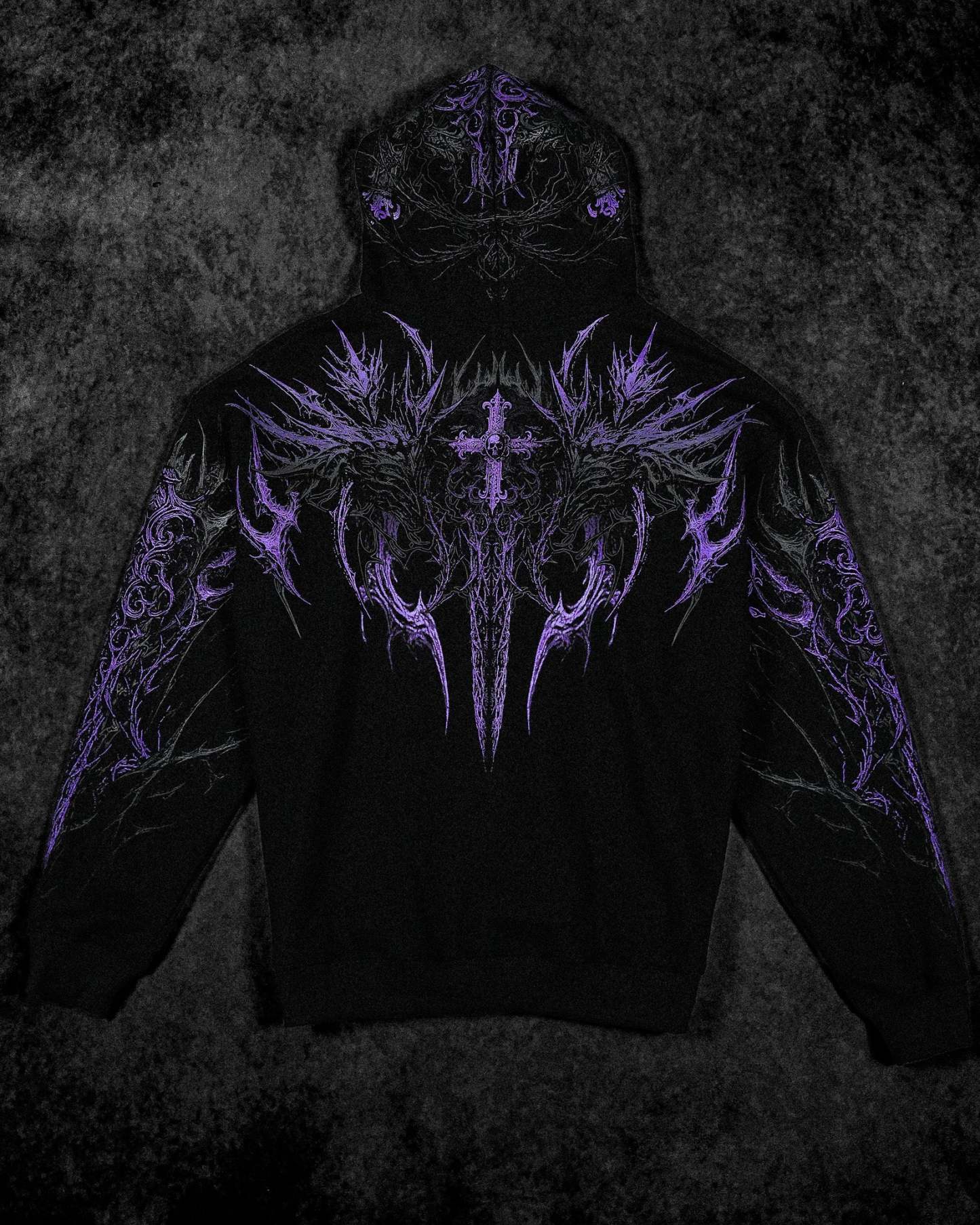 ABYSSWALKER OVERSIZED PULLOVER HOODIE-Coordom