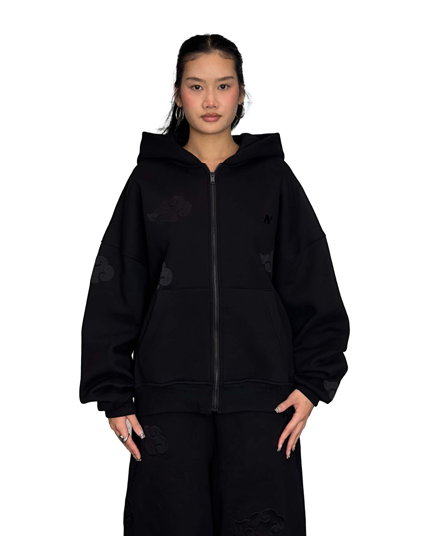 "AKATSUKI CLOUD" ZIP HOODIE-Coordom