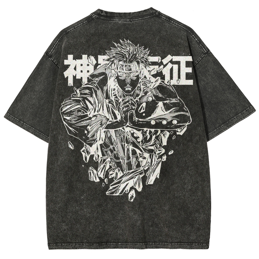 Naruto Unisex Fit Washed T-Shirt 2502003593-Coordom