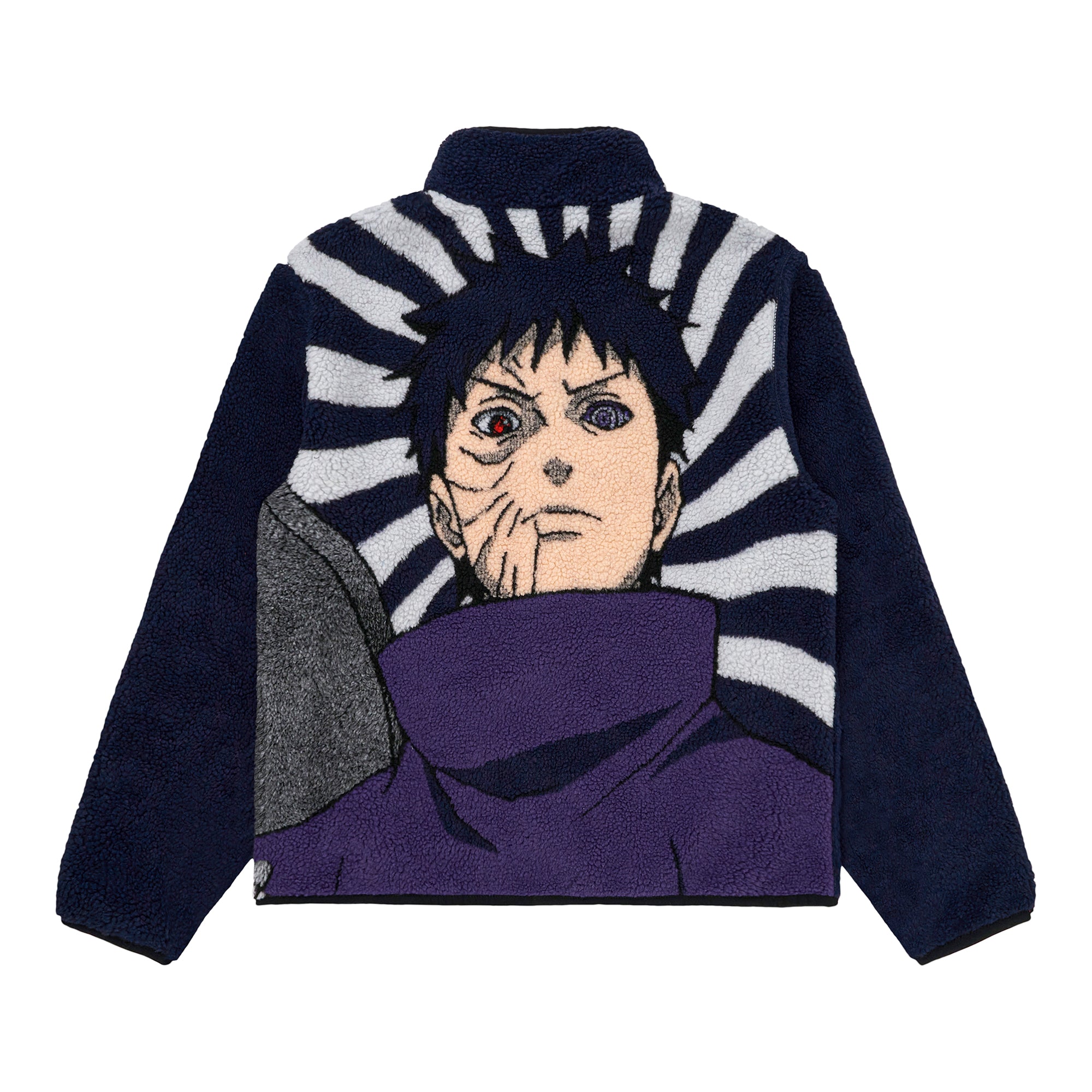 Anime Lamb Velvet Jacket - Naruto Uchiha Madara-Coordom