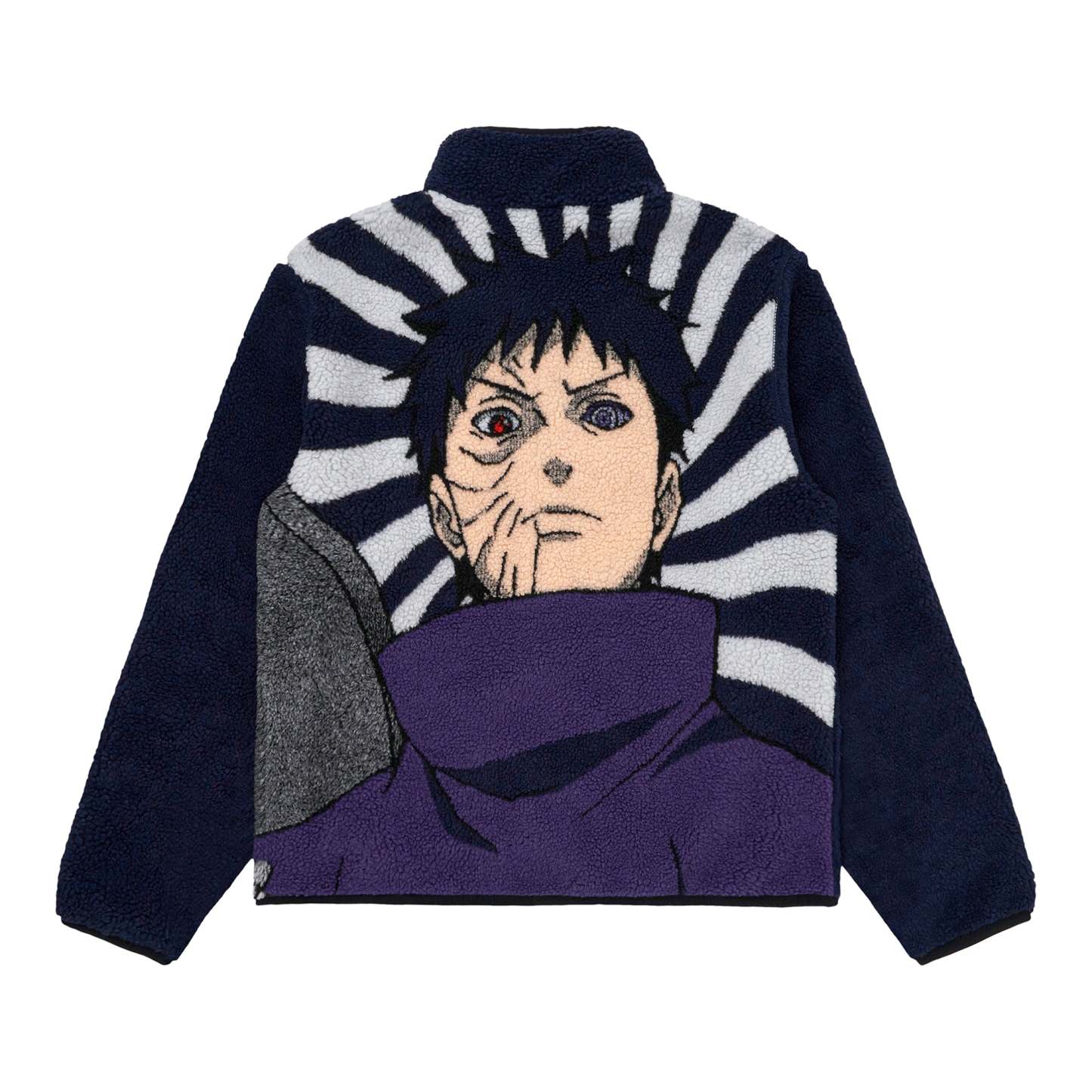 Anime Lamb Velvet Jacket - Naruto Uchiha Madara-Coordom