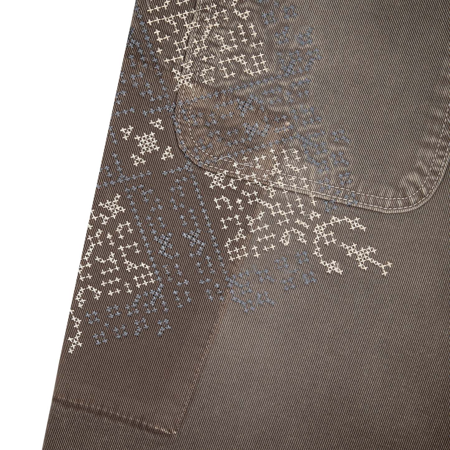  brown washed Denim-Coordom