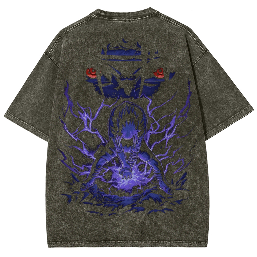 Naruto Unisex Fit Washed T-Shirt 2502006793-Coordom