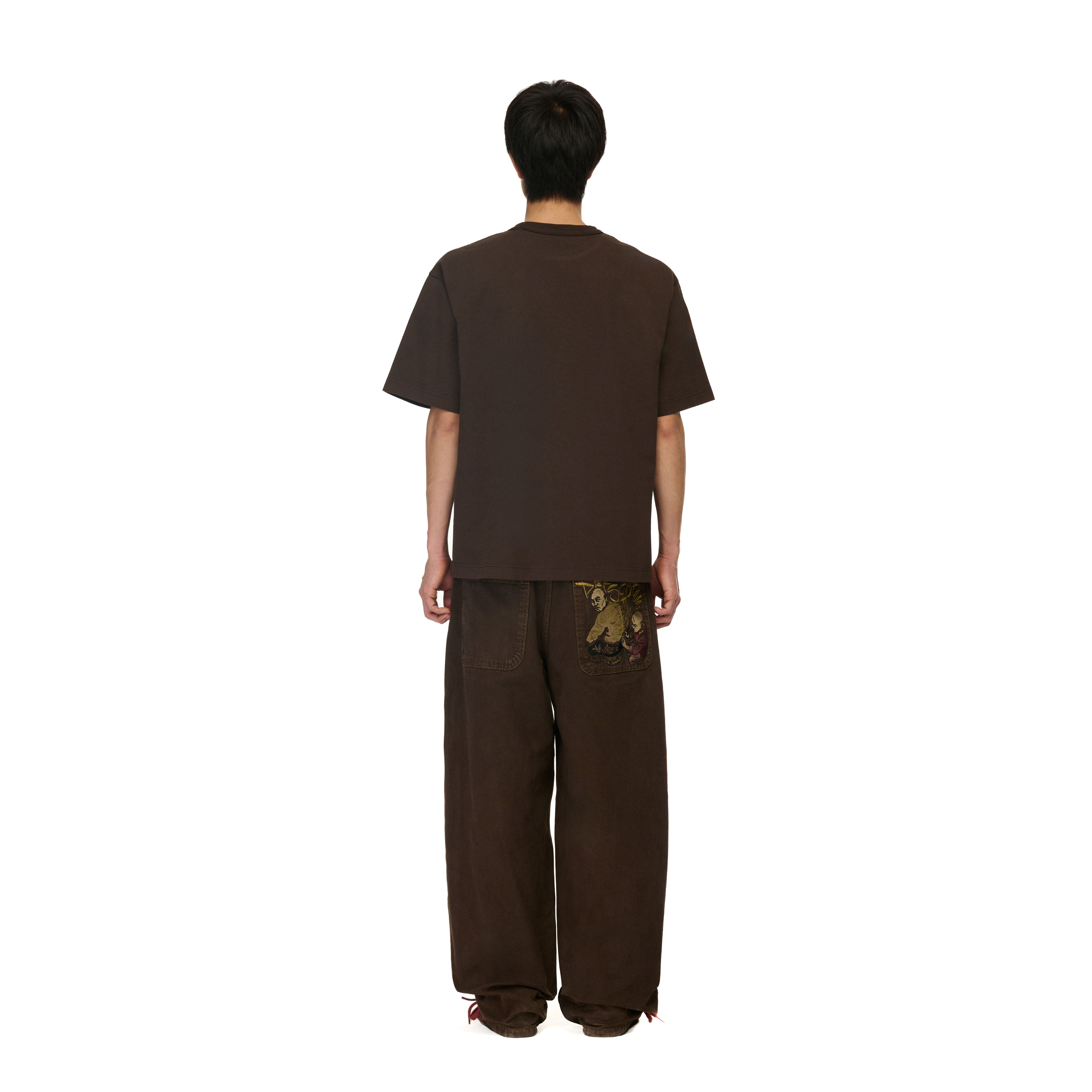 "yakuza" brown washed Denim-Coordom