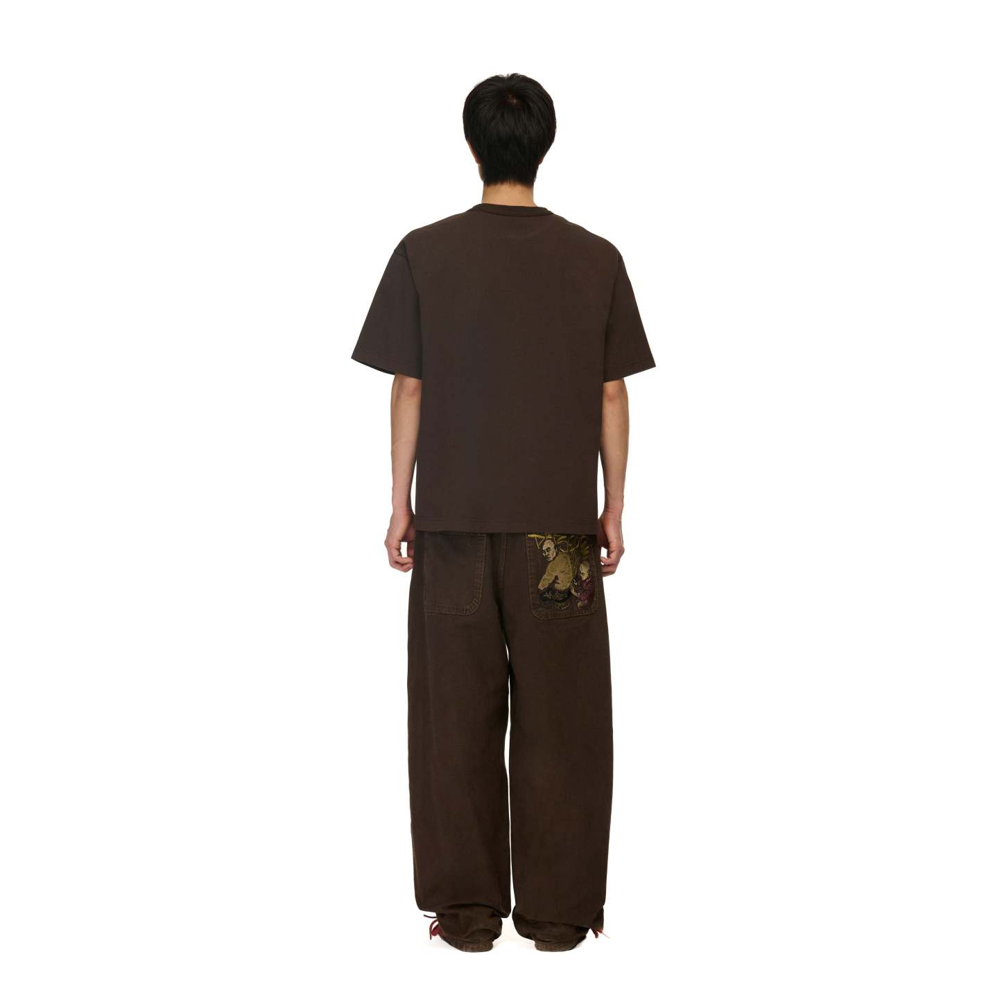 "yakuza" brown washed Denim-Coordom