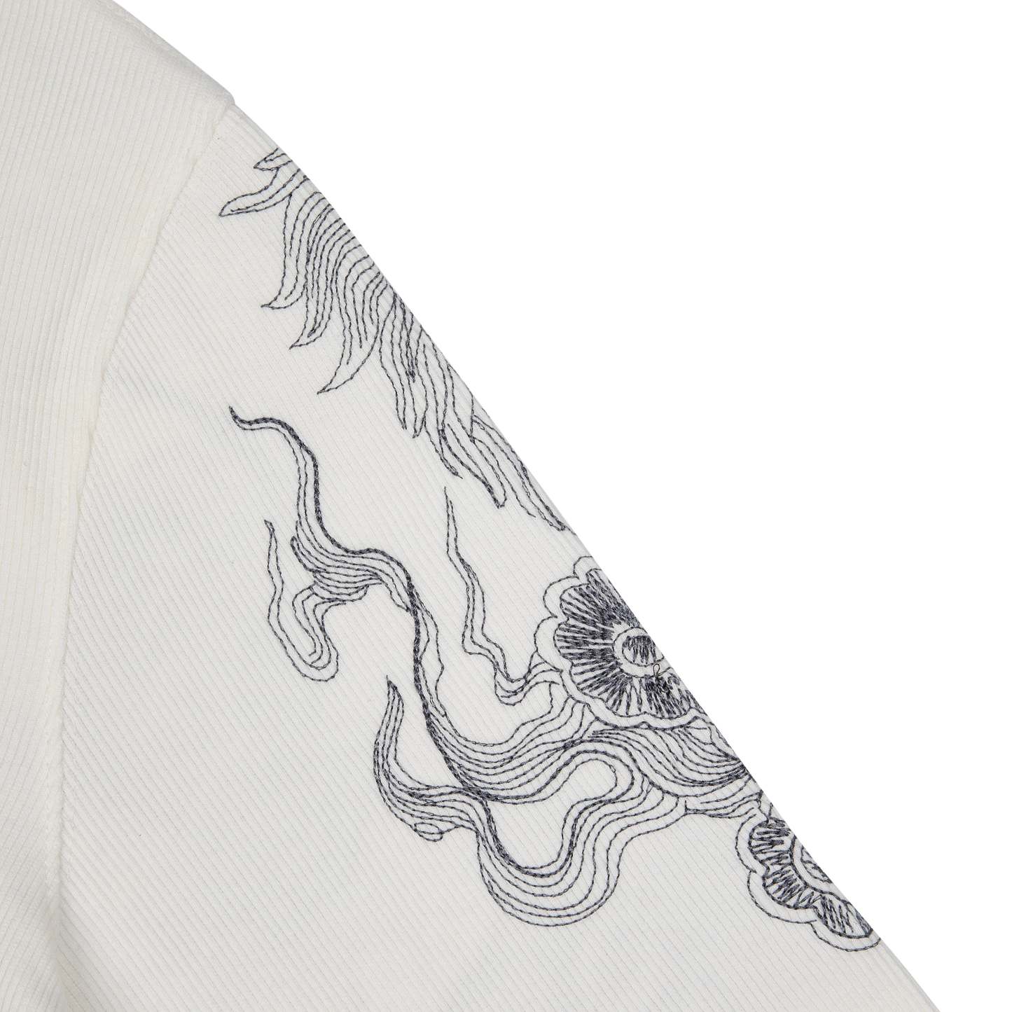 "yakuza v2" ribbed Longsleeve-Coordom