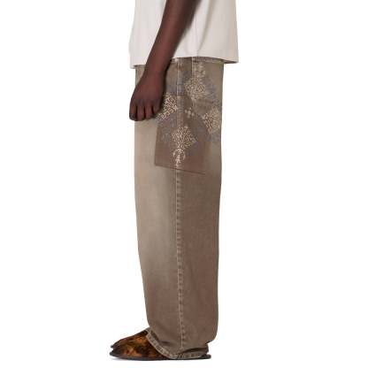  brown washed Denim-Coordom
