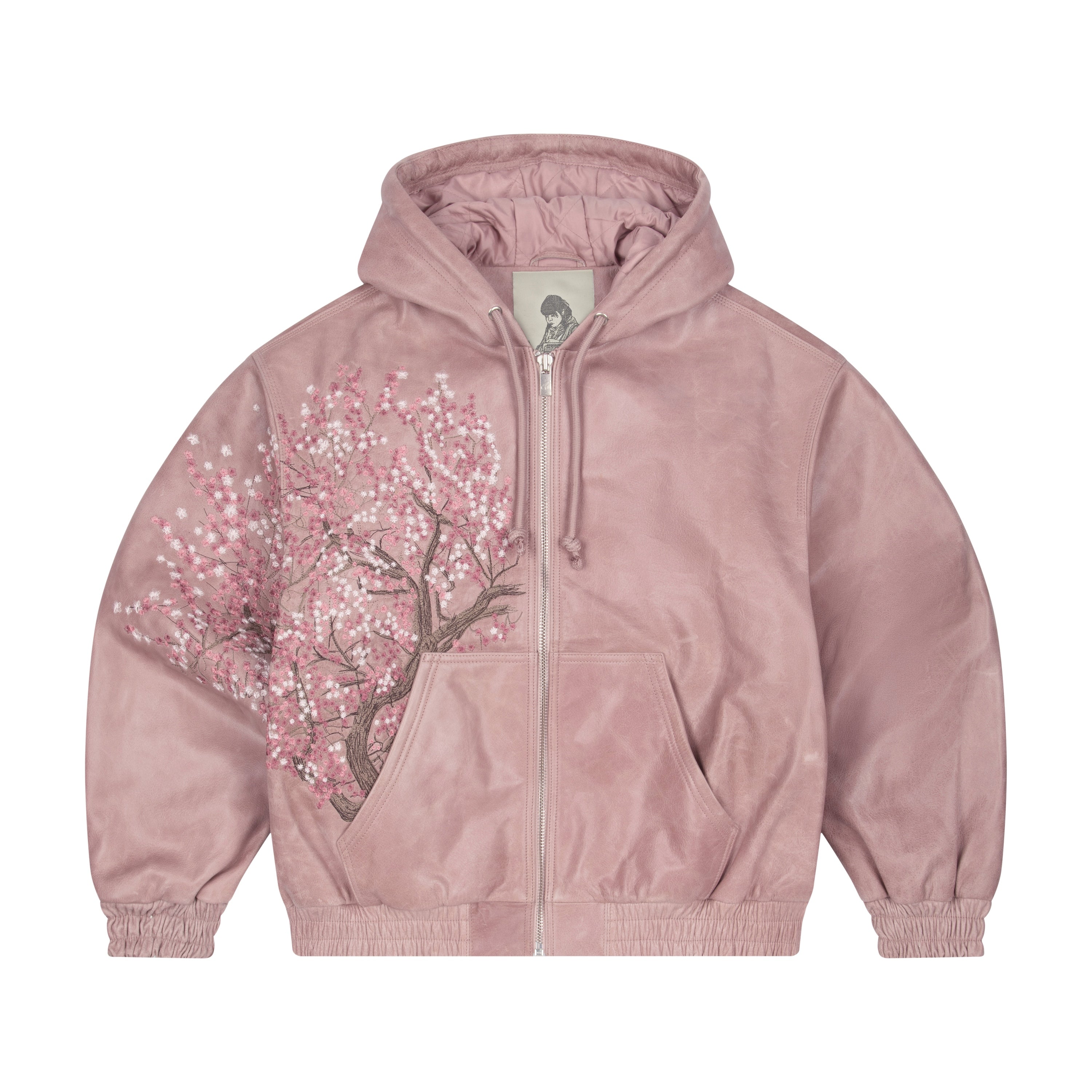 "blossom v3" Leather Jacket-Coordom