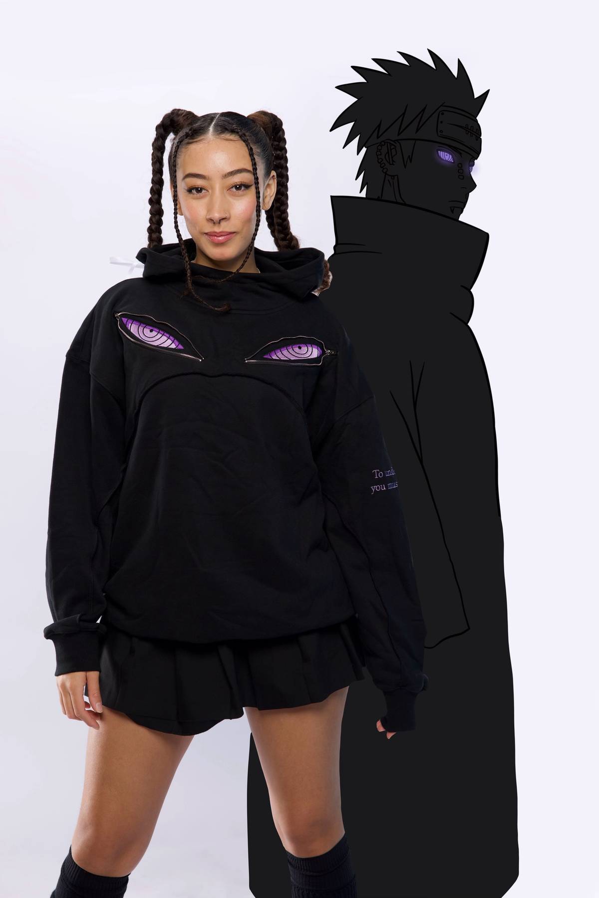 PAIN INSPIRED HOODIE|Streetwear Oversized Vintage Casual Wear-Coordom