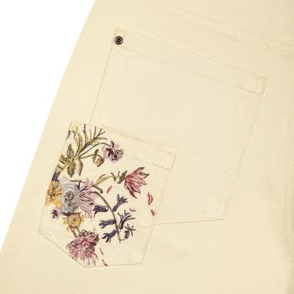 "garden of eden" Denim butter yellow-Coordom