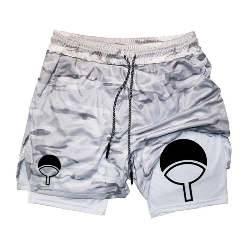 Uchiha Gym Shorts-Coordom