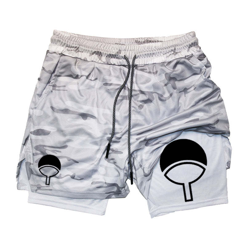 Uchiha Gym Shorts-Coordom
