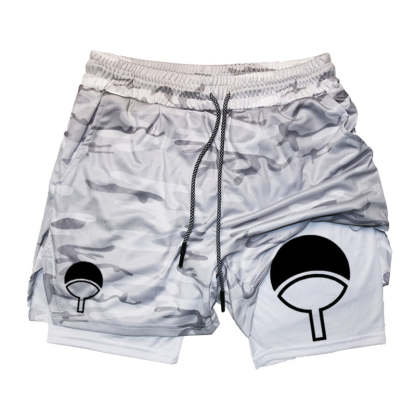 Uchiha Gym Shorts-Coordom