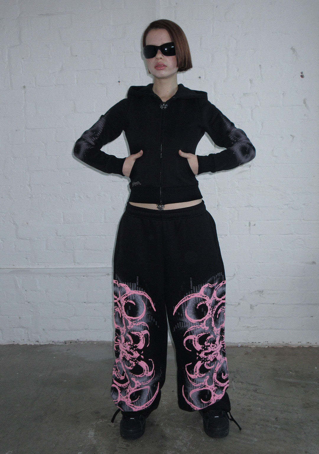 EUPHORIA PUFF PRINT OVERSIZED SET-Coordom