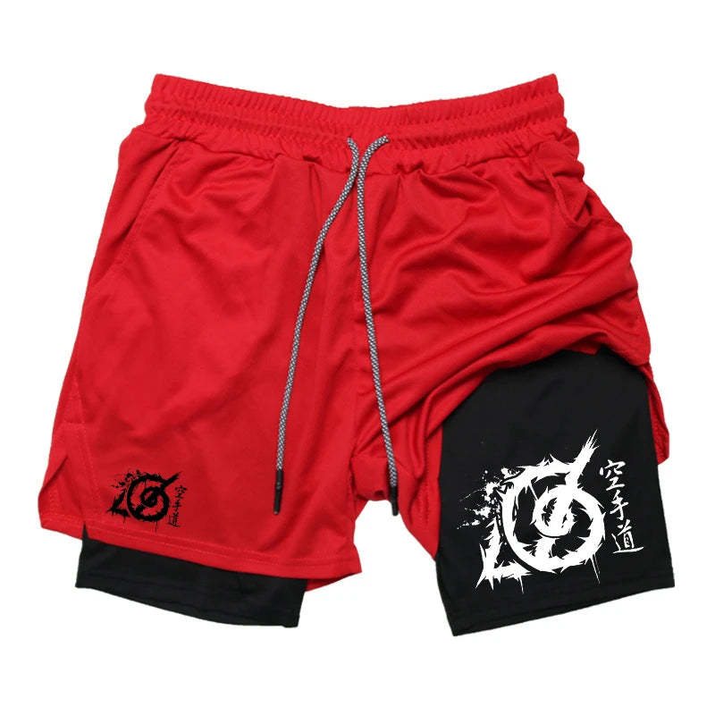 Konoha Gym Shorts-Coordom