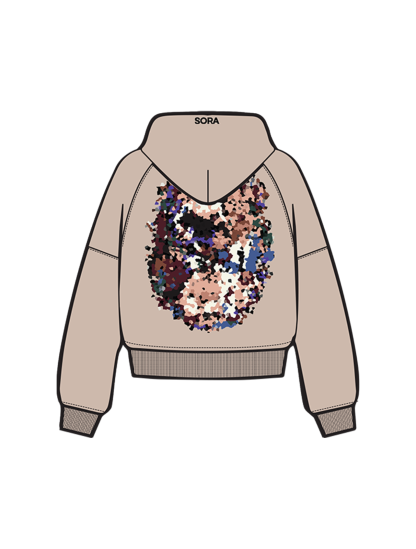 Hero's Path Hoodie Beige-Coordom