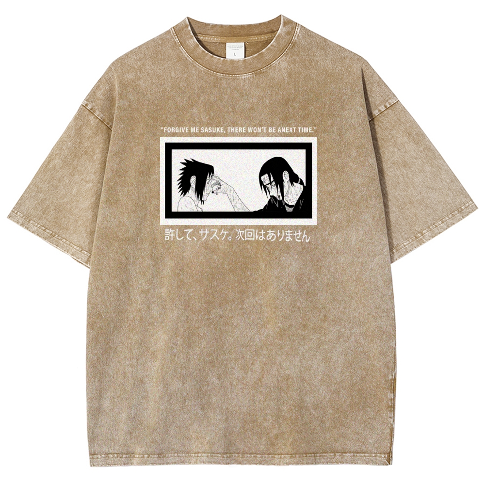 Naruto Unisex Fit Washed T-Shirt 2502003552-Coordom