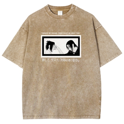 Naruto Unisex Fit Washed T-Shirt 2502003552-Coordom