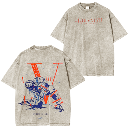 JoJo's Bizarre Adventure Washed T-shirt/Crewneck/Hoodie-Coordom