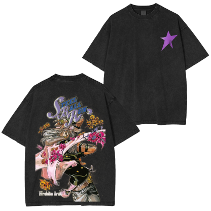 JoJo's Bizarre Adventure Washed T-shirt/Crewneck/Hoodie-Coordom