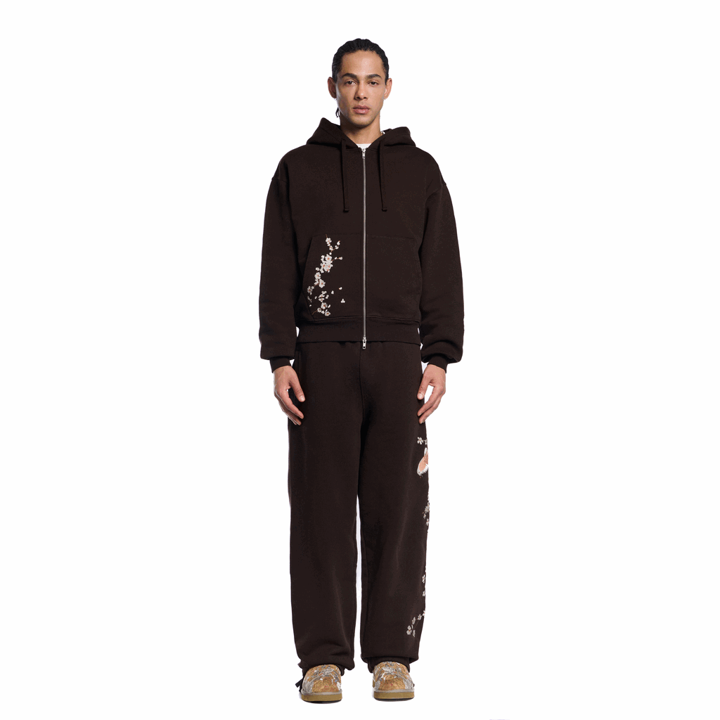 "yakuza v3" Sweatpants brown-Coordom