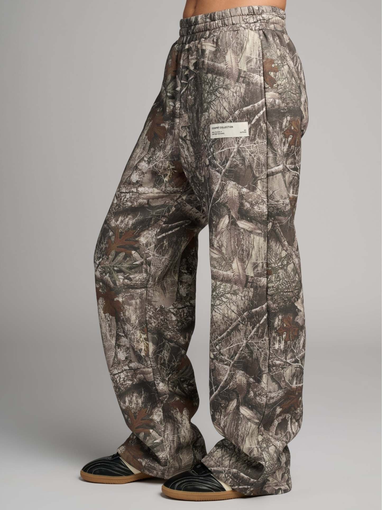 Camo Straight Leg Sweatpants|Streetwear Oversized Vintage Casual Wear-Coordom