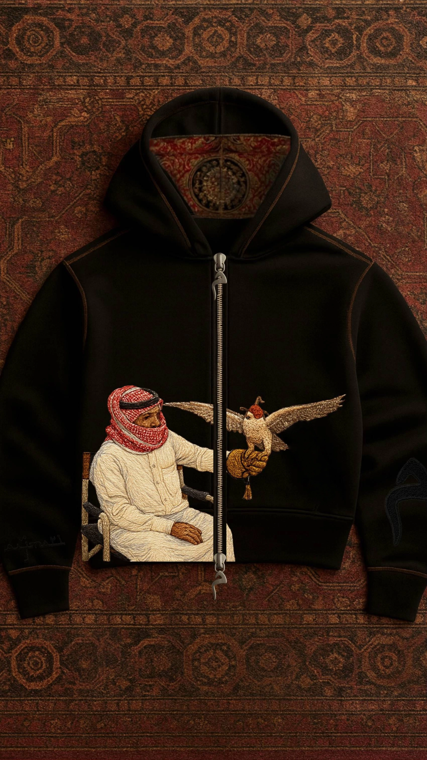 CULTURAL HERITAGE HOODIE|Streetwear Oversized Vintage Casual Wear-Coordom