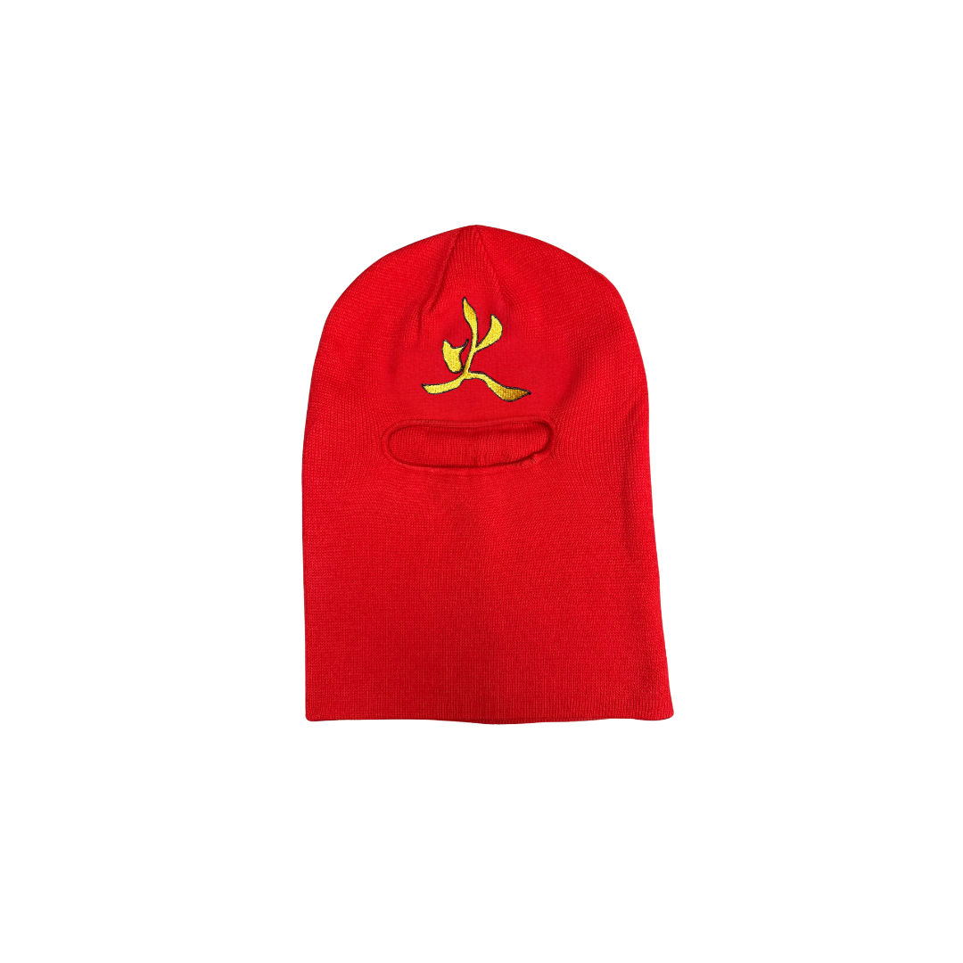  "Fire Kanji" Mask & Beanie-Coordom
