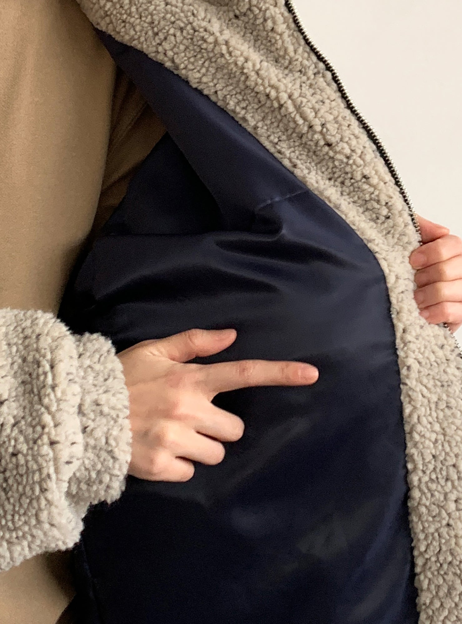Oxford Fleece Jacket-Coordom