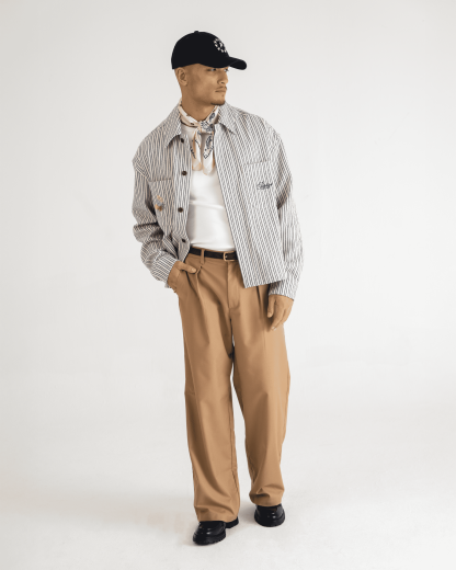 SOHO PLEATED PANTS-Coordom