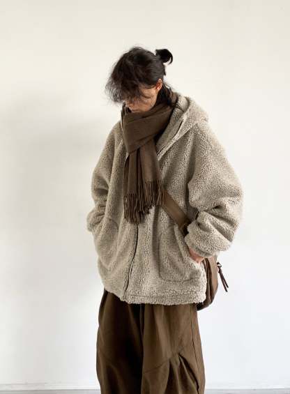 Oxford Fleece Jacket-Coordom
