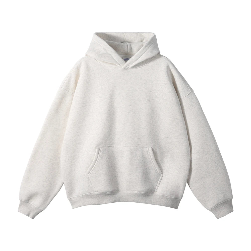 Cortez Blank Hoodie|Streetwear Oversized Vintage Casual Wear-Coordom