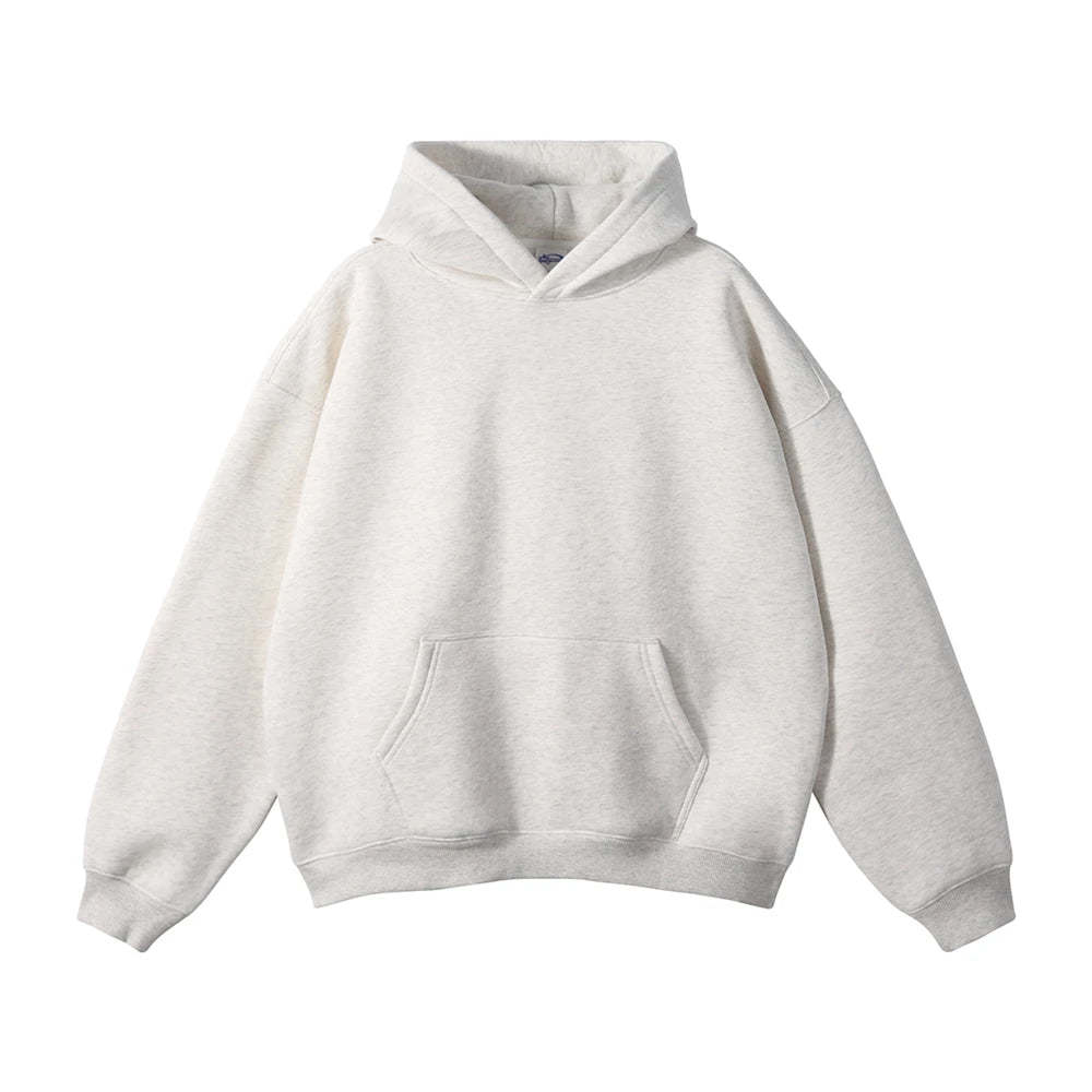 Cortez Blank Hoodie|Streetwear Oversized Vintage Casual Wear-Coordom