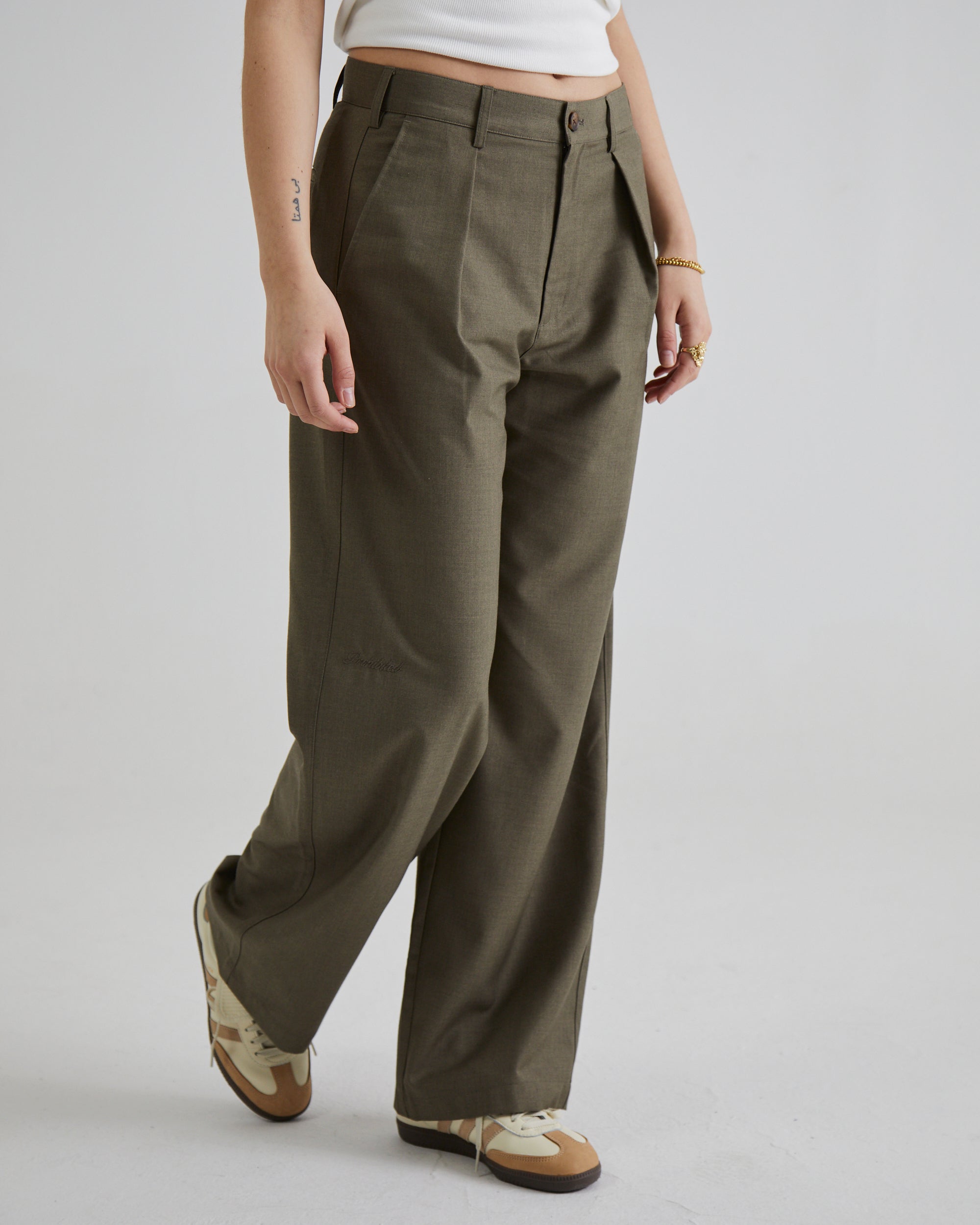 SOHO PLEATED PANTS-Coordom