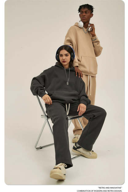 Cortez Blank Hoodie|Streetwear Oversized Vintage Casual Wear-Coordom