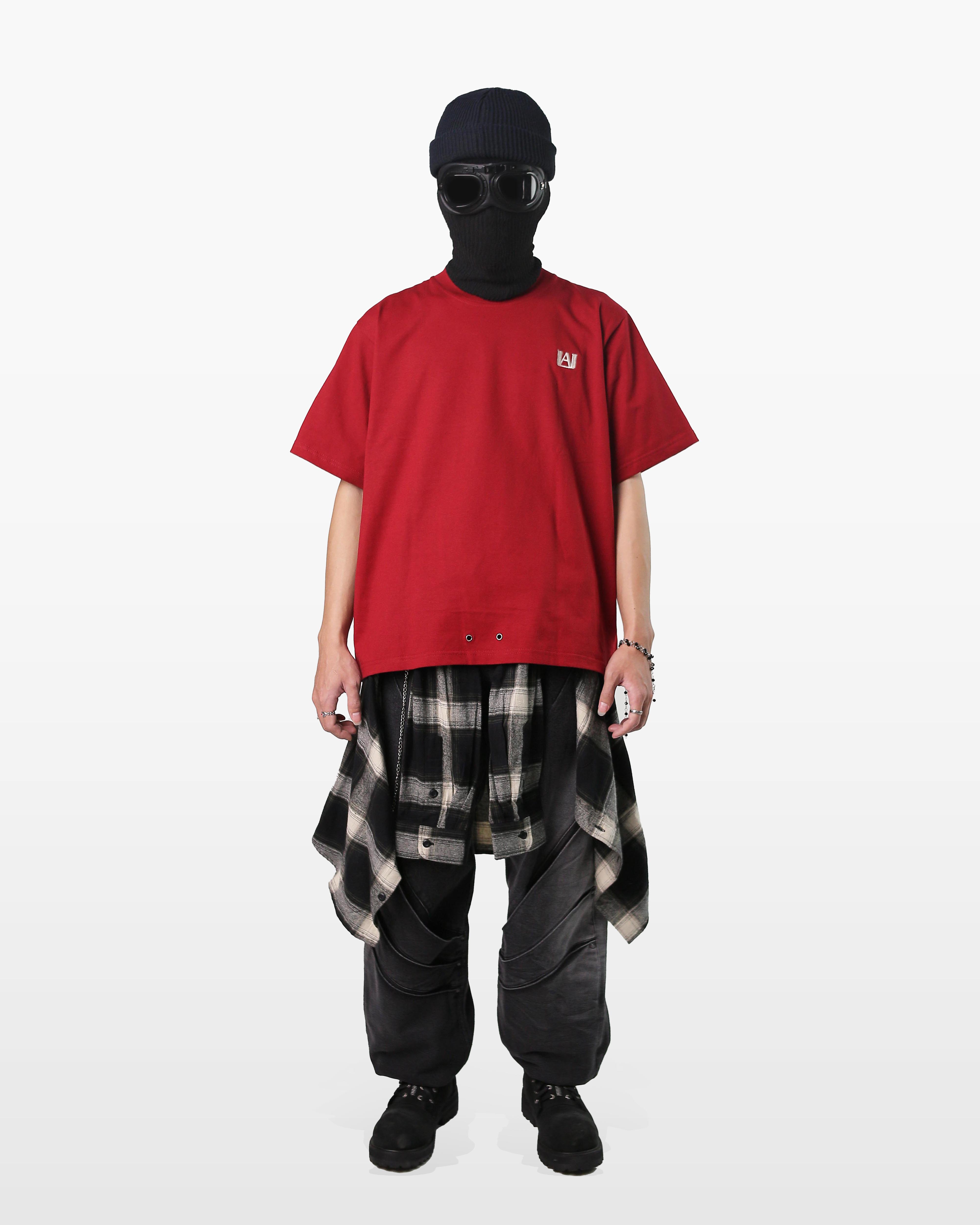 RED RIOT OVERSIZE T-SHIRT-Coordom