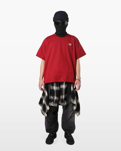 RED RIOT OVERSIZE T-SHIRT-Coordom