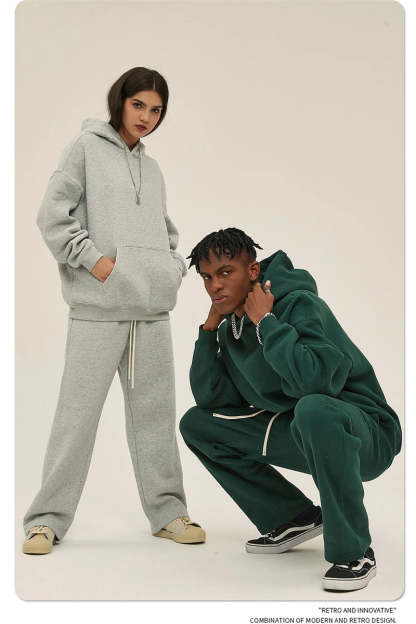 Cortez Blank Hoodie|Streetwear Oversized Vintage Casual Wear-Coordom