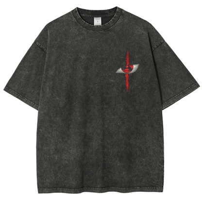 Naruto Unisex Fit Washed T-Shirt 2502006947-Coordom