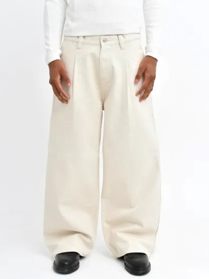 OKAYAMA PLEATED WIDE-LEG PANTS-Coordom