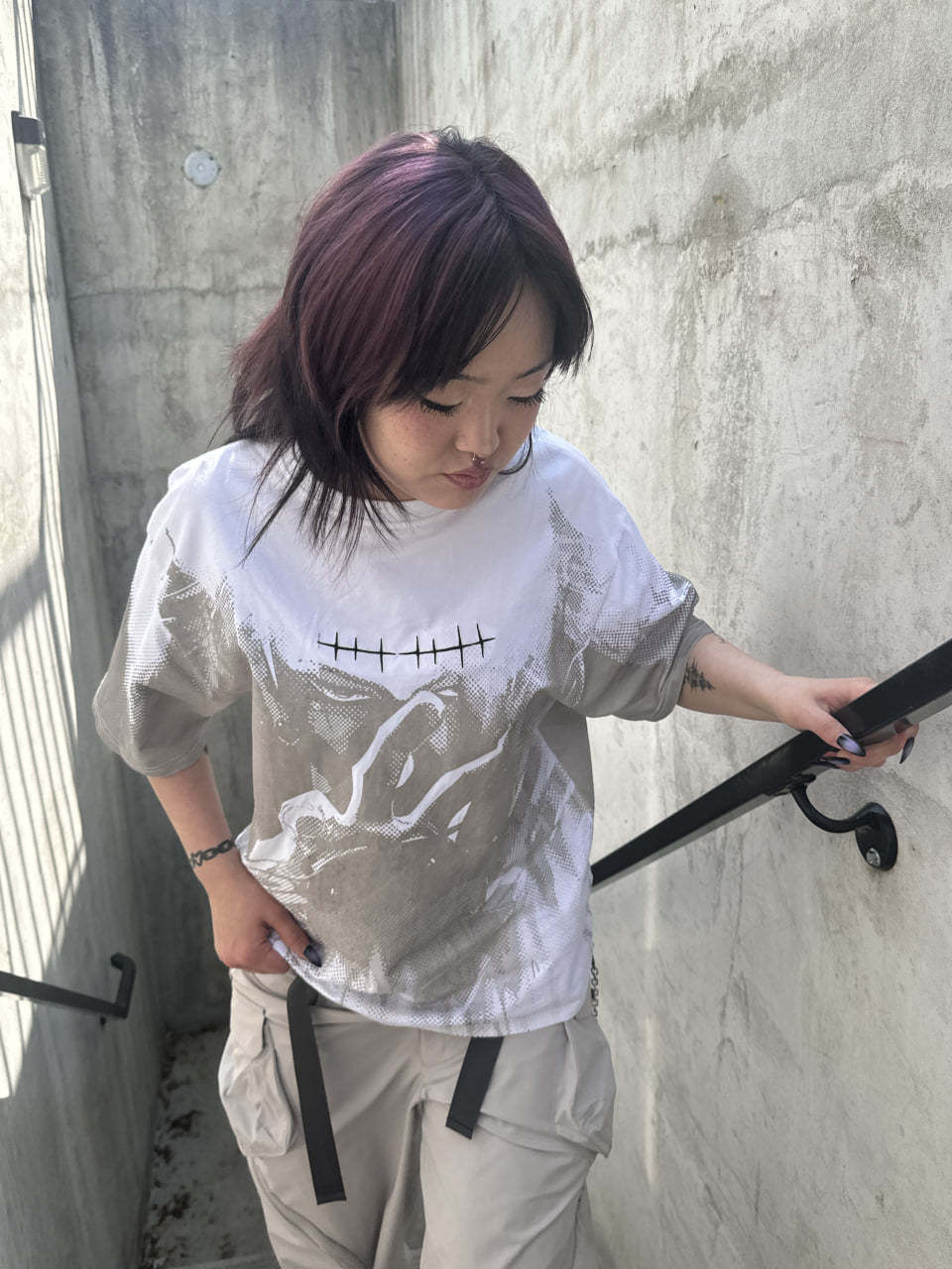 "CURSED" Sun Reactive T-shirt-Coordom