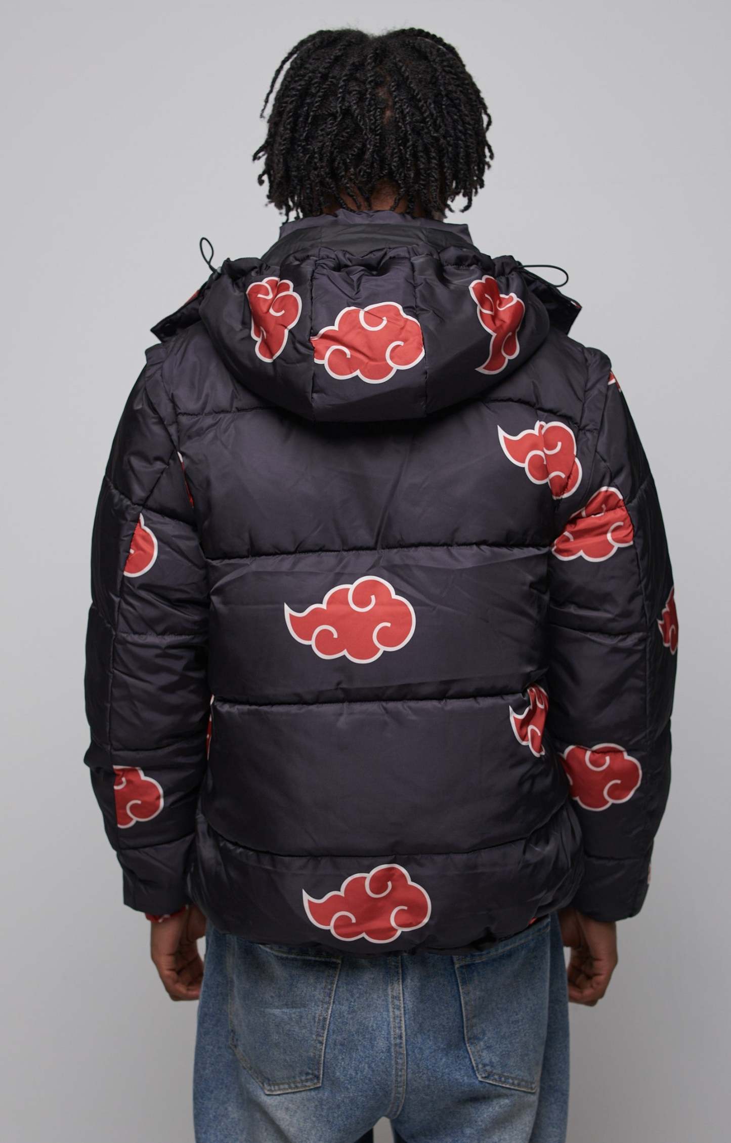 RED PUFFER JACKET-Coordom