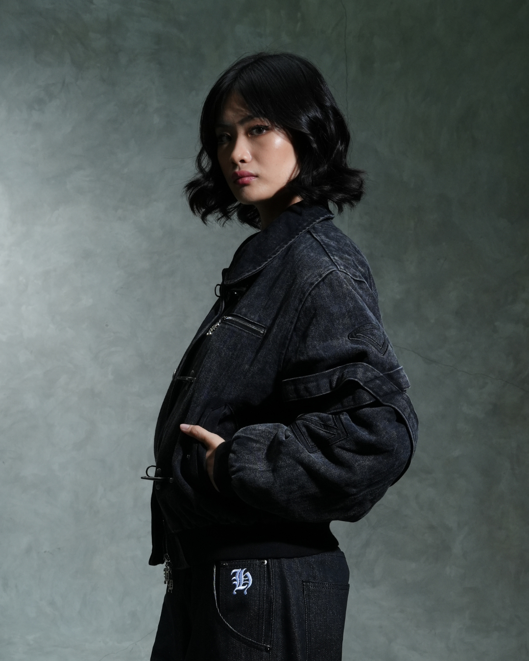 jigoku clasp jacket oversized streetwear casual jacket ready stock-Coordom