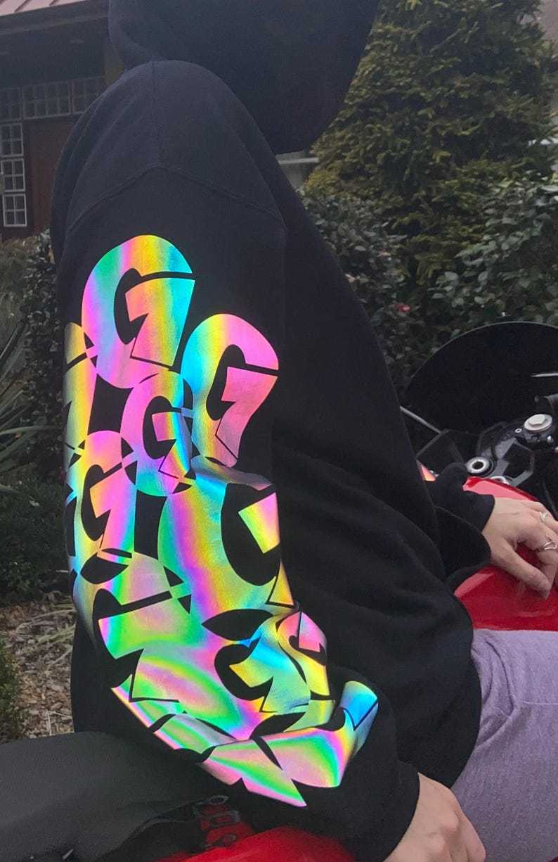 G7 Rainbow Reflective Hoodie-Coordom